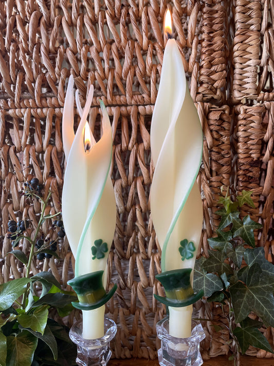 Leprechaun on Ivory Silhouettes