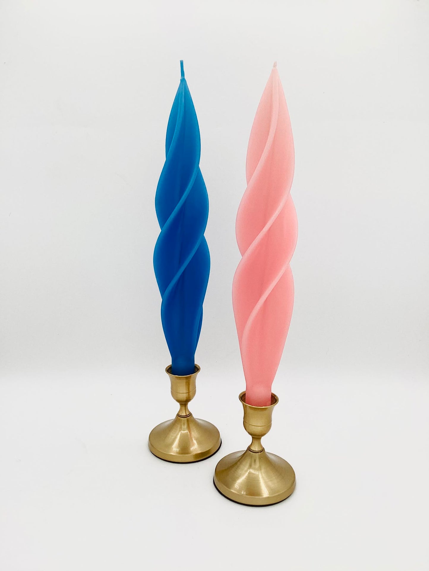 Gender Reveal Silhouette Beeswax Candles