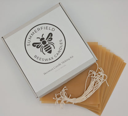 Beeswax Candle Making Kit - Natural Colors