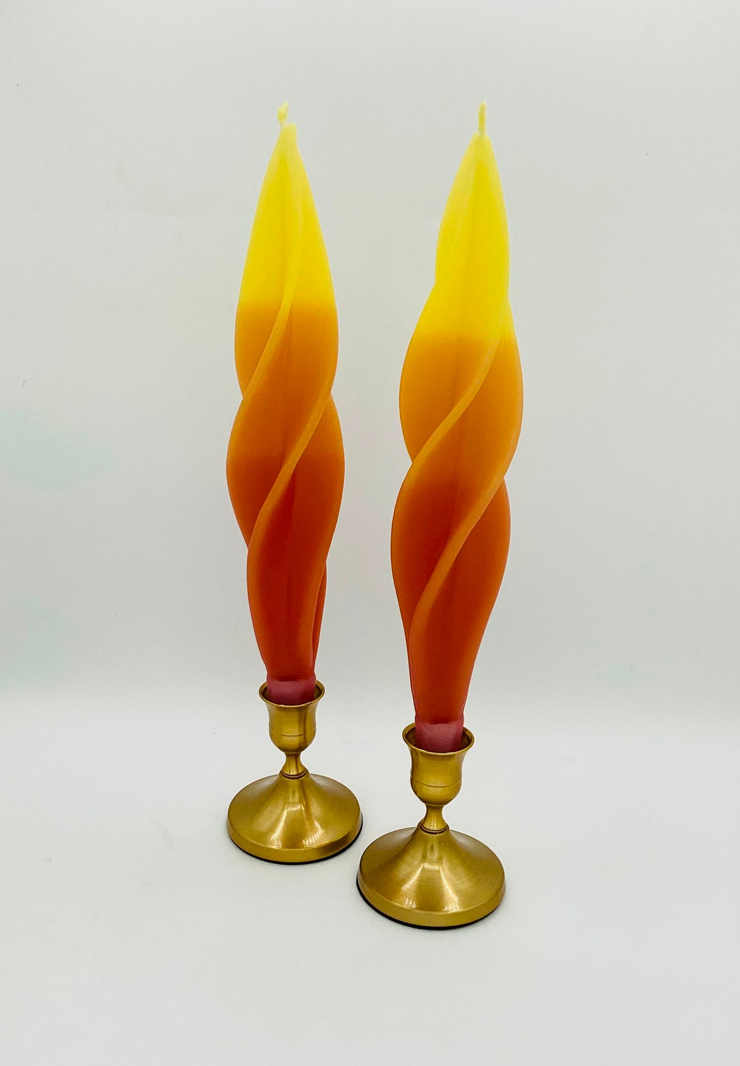 Sunset on the Horizon Silhouette Beeswax Candles