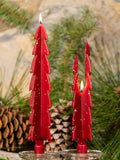 Burgundy Christmas Trees