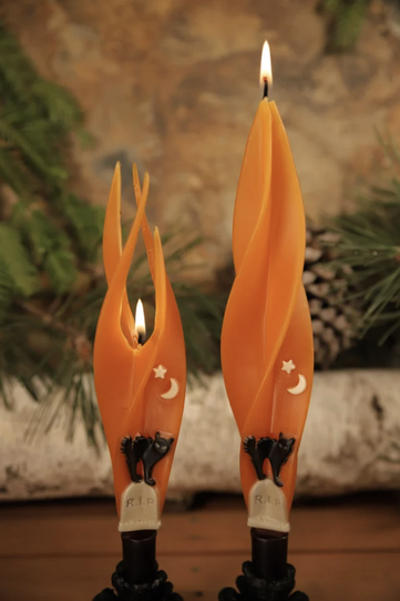 Halloween Beeswax Candle Styles