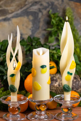 Floral & Fruit Candle Styles
